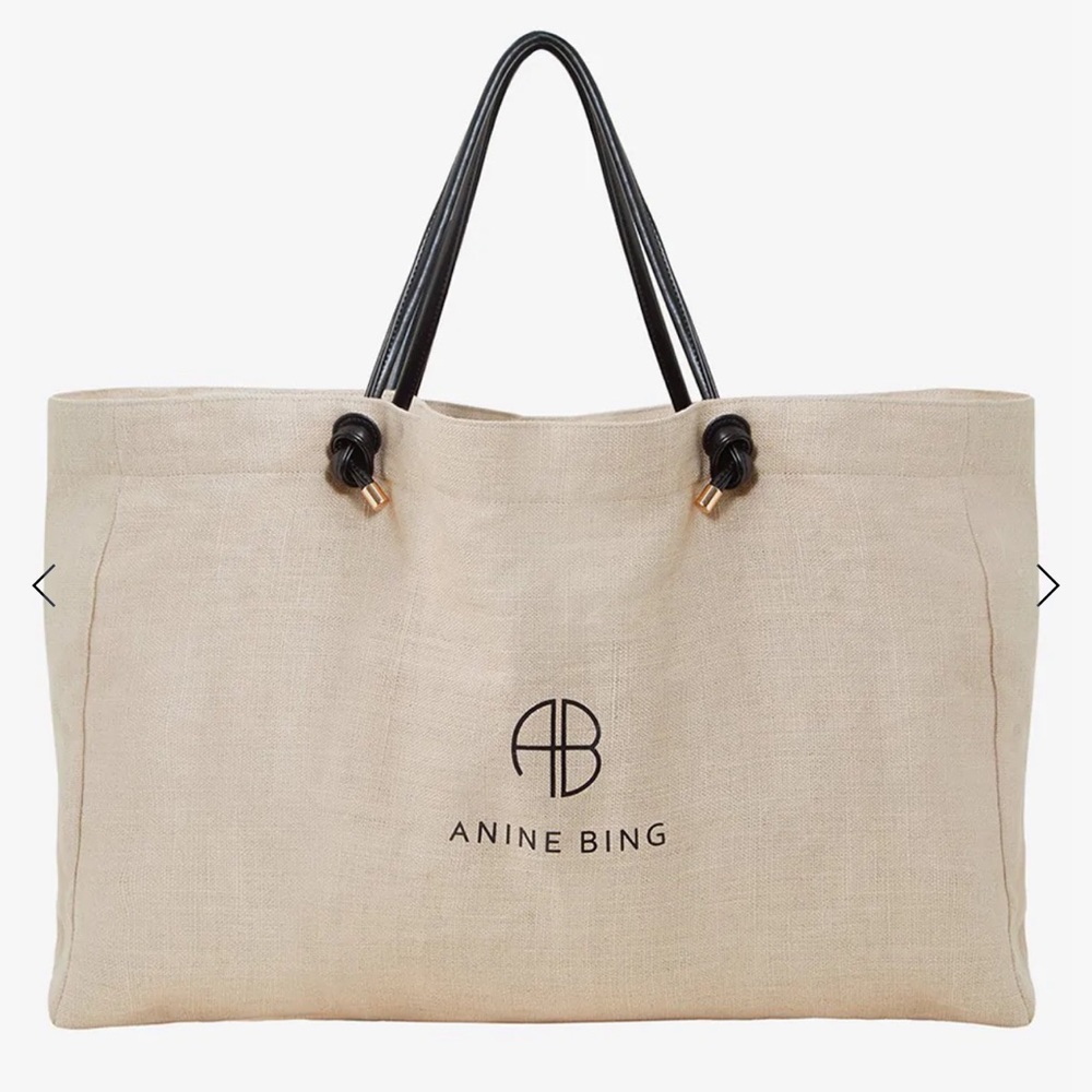 Anine Bing Saffron Large Tote